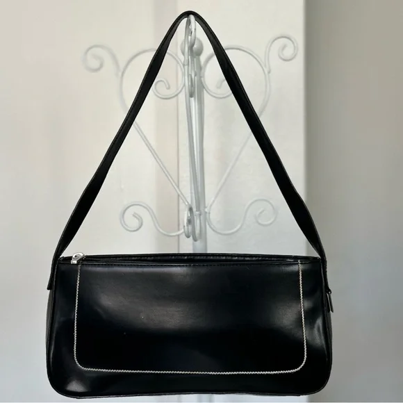 Mexx black Leather Shoulder Bag - Picture 2 of 15